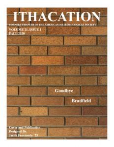 The cover of the Fall 2020 edition of Ithacation